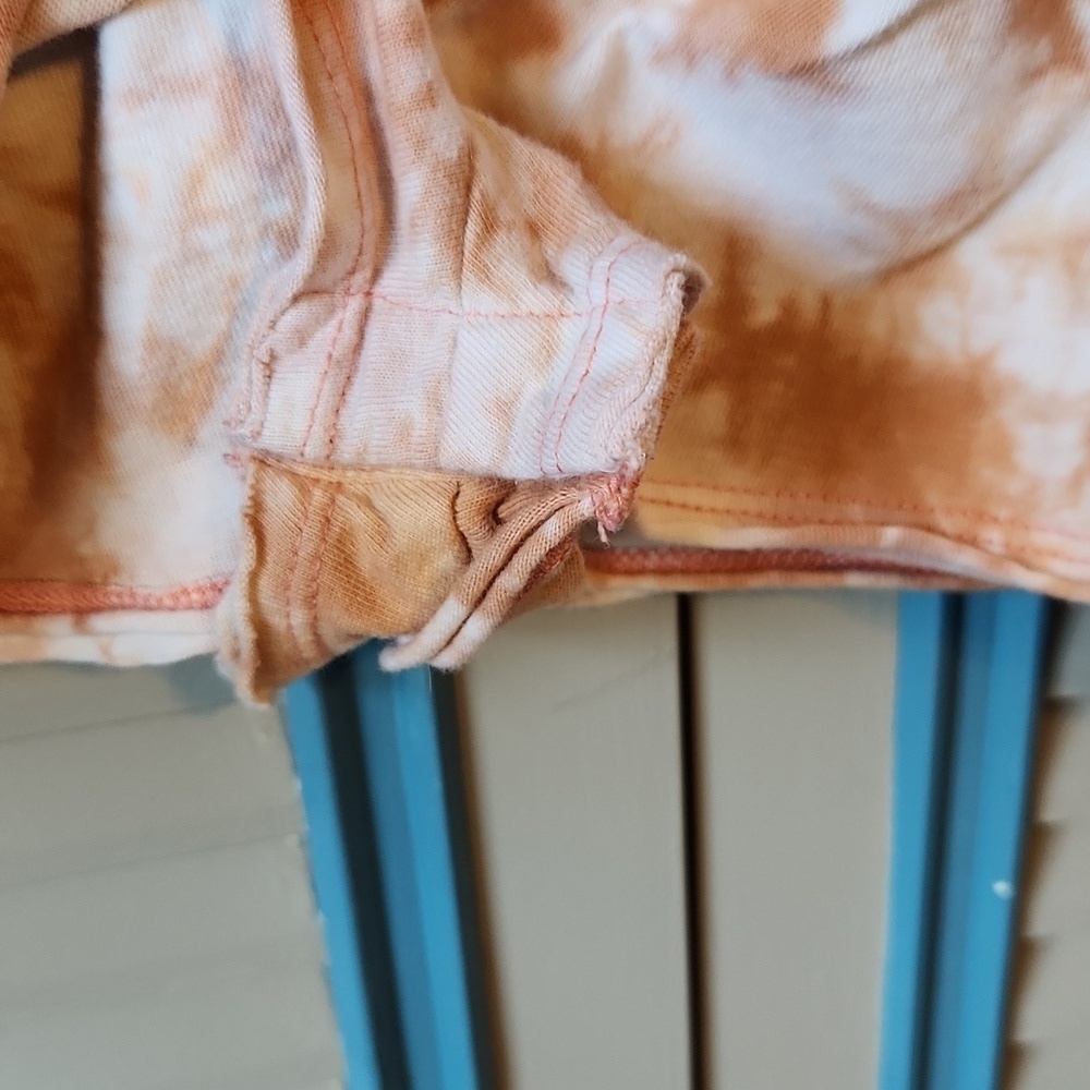 Burt’s Bees Baby Orange Tie-Dye Romper - Picture 7 of 12